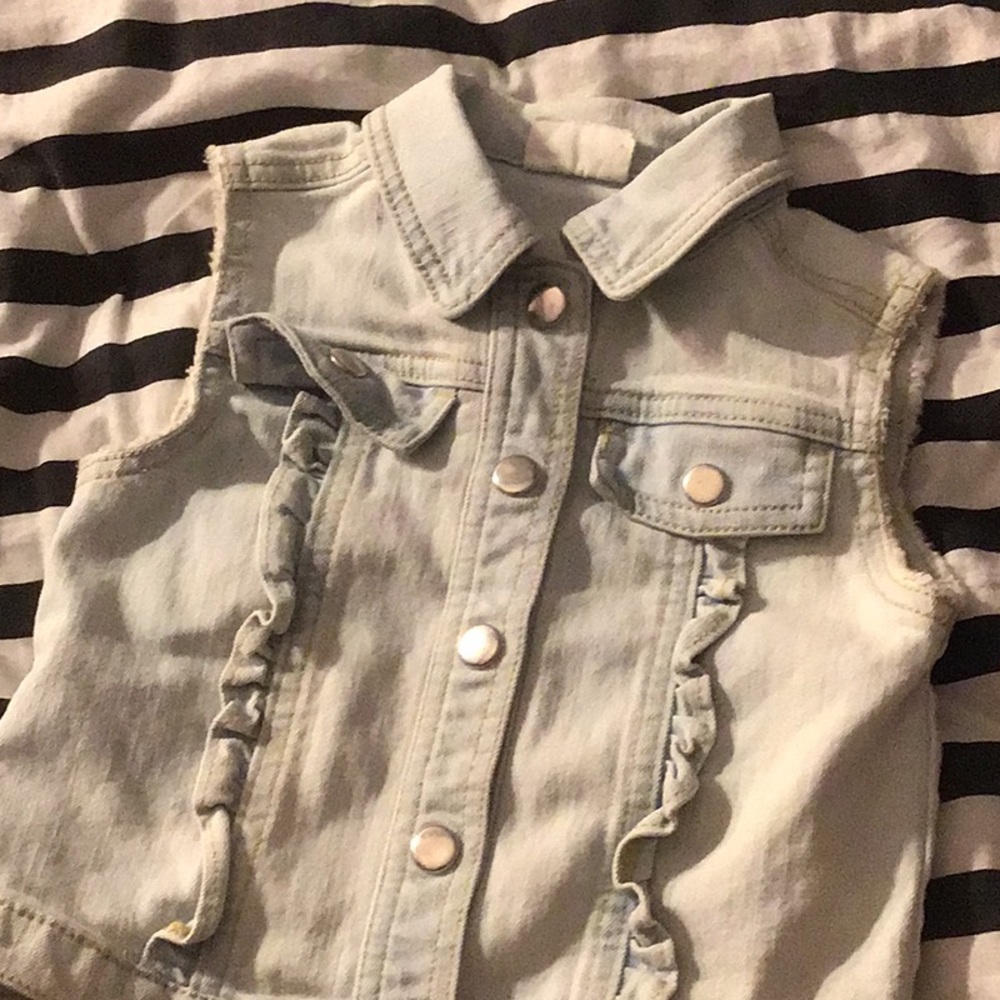 Kids Denim Vest